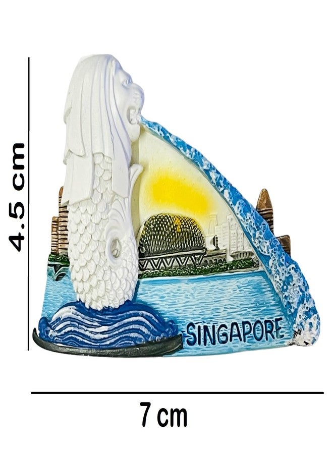 KRIWIN Travel Theme Different Countries 3D Resin Fridge Magnets Pack of 5 - Image 2